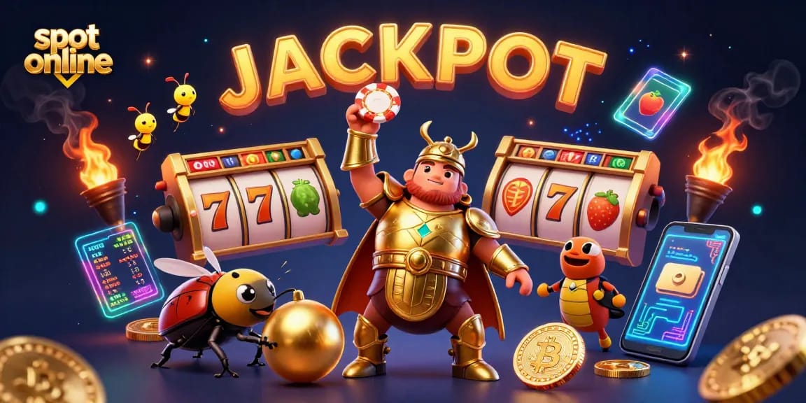 Menangkan slot online dengan strategi cerdas dan simbol buah yang menggoda pada tampilan ceria.
