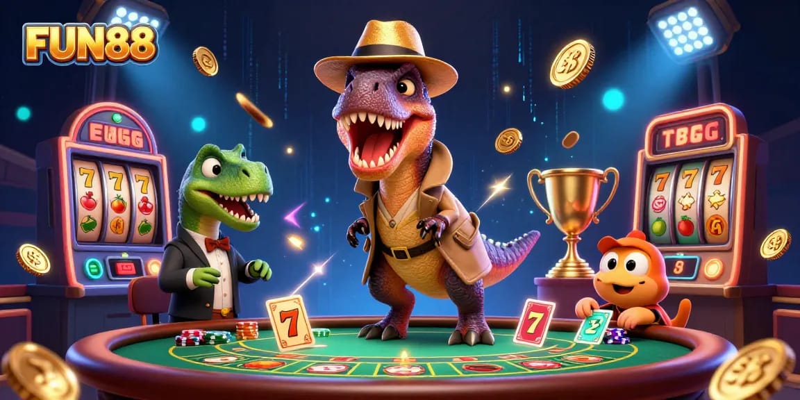 Experience the thrill of FUN88 with exciting online slots, vibrant characters, and energy-filled gameplay.