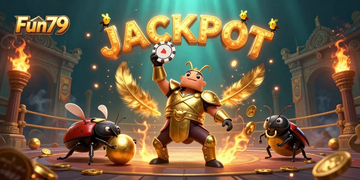 Engage with Fun79's exciting gaming world, featuring heroic characters and dynamic casino elements.
