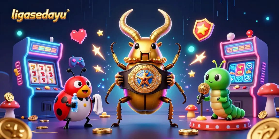 Experience ligasedayu's thrilling slot games with colorful arcade elements and a lively boxing scene.