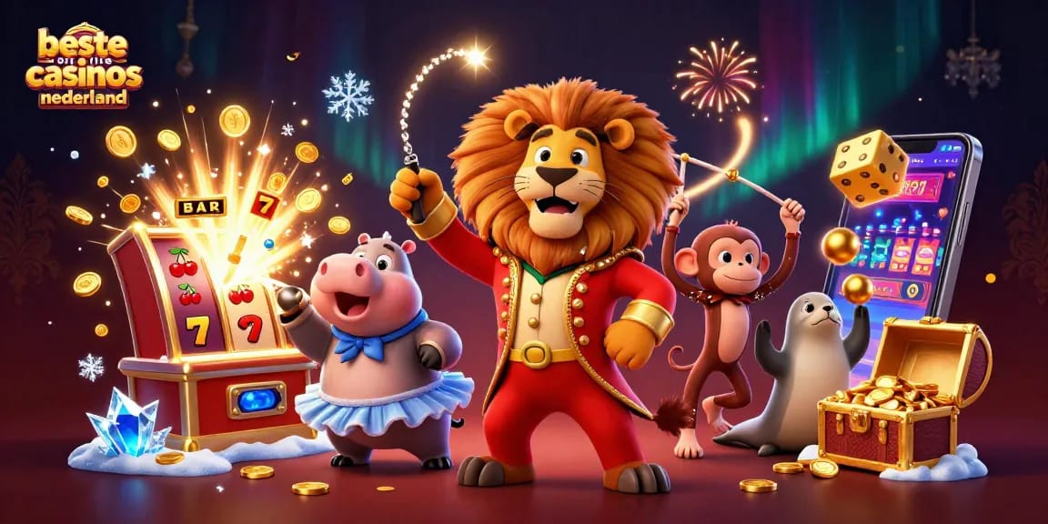 Experience the action at beste online casinos nederland with vibrant characters and casino elements!