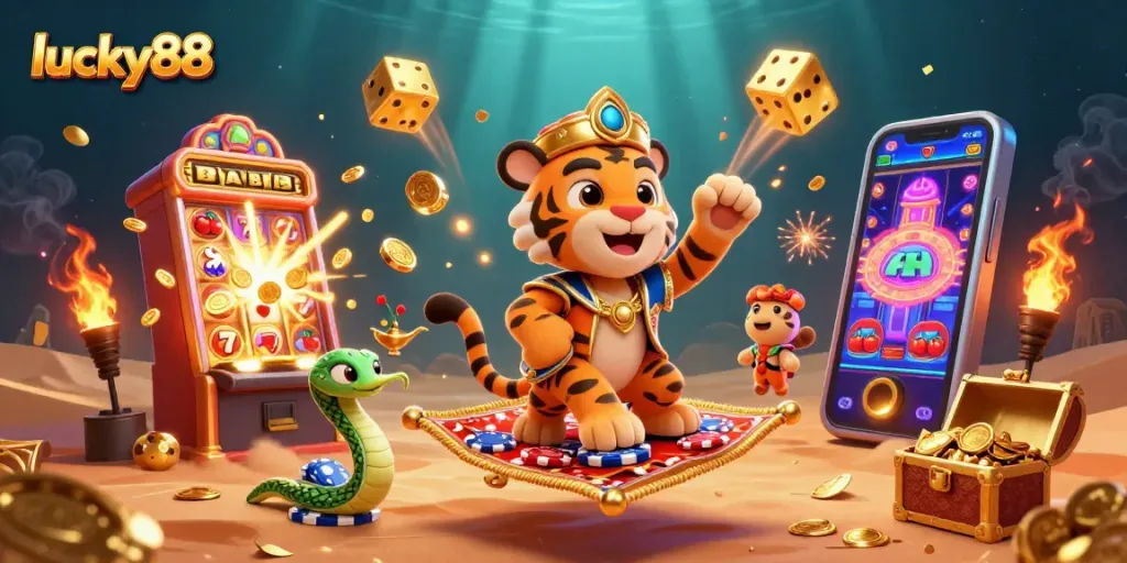 Engage with lucky88 and experience thrilling casino adventures with ultra-detailed 3D characters and vibrant game elements.