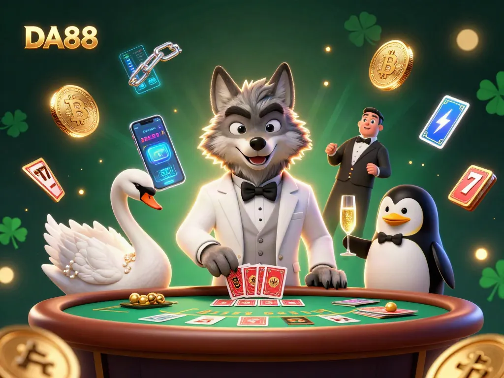 Experience thrilling gameplay at DA88 with our sophisticated animation featuring vibrant casino elements.