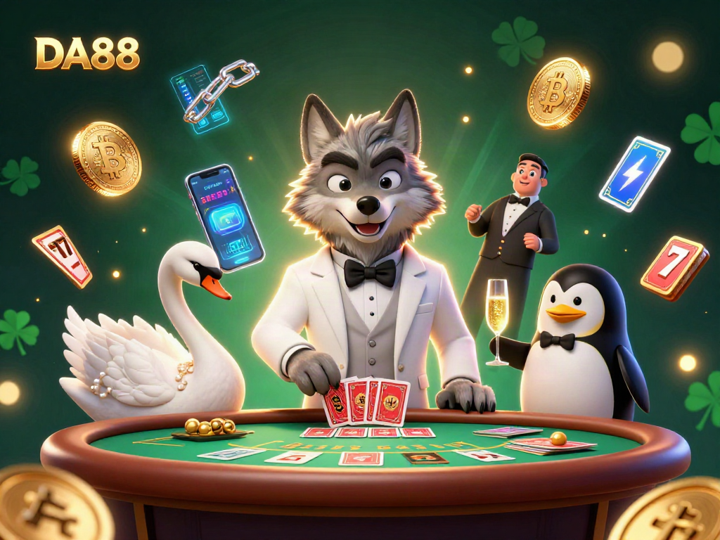 Experience thrilling gameplay at DA88 with our sophisticated animation featuring vibrant casino elements.
