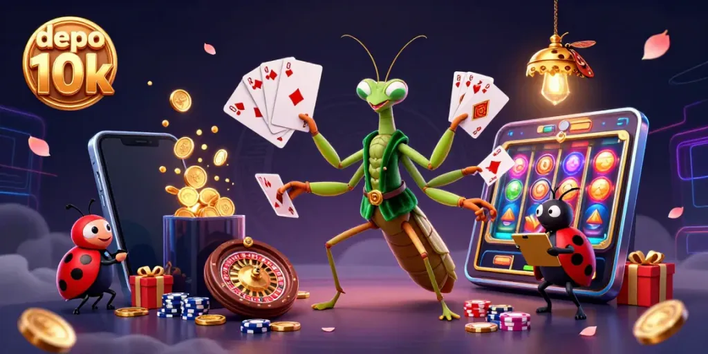 Permainan slot depo 10k dengan peluang menang besar, sambil menikmati jackpot yang menggiurkan.