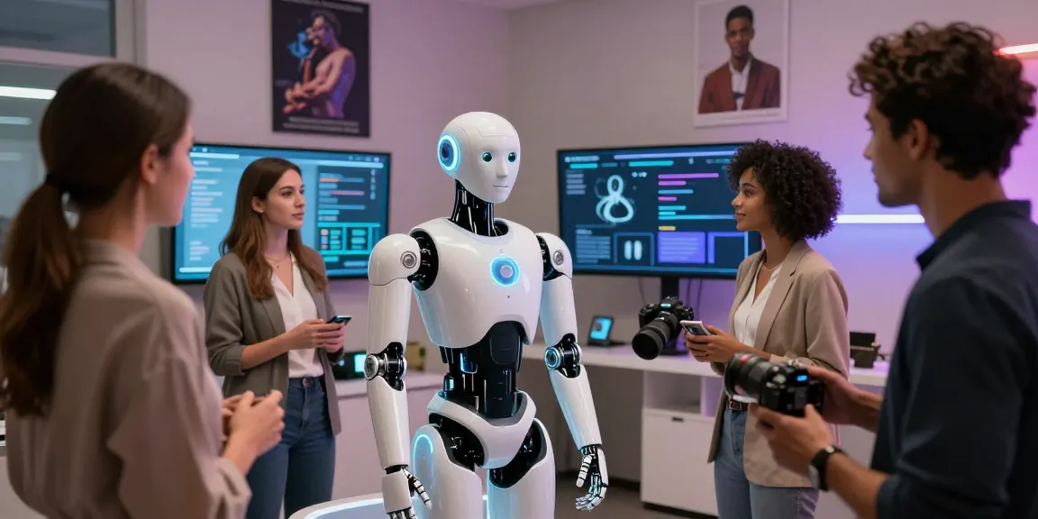 Interactive sex bot demonstration showcasing technology and human interaction.