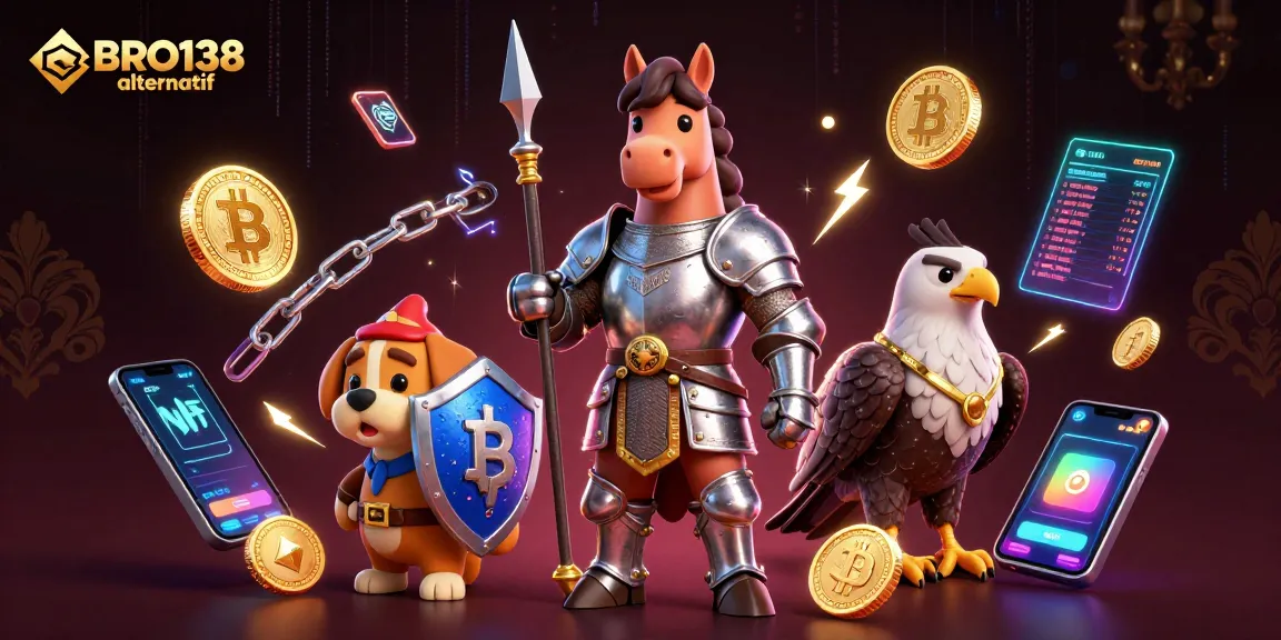 Engage with BRO138 alternatif for a thrilling gaming experience with knights and crypto elements.