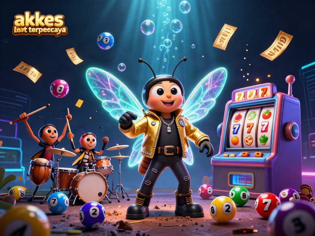 Mengakses link slot terpercaya dengan berbagai elemen menarik slot, jackpot, dan suasana kasino yang dinamis.