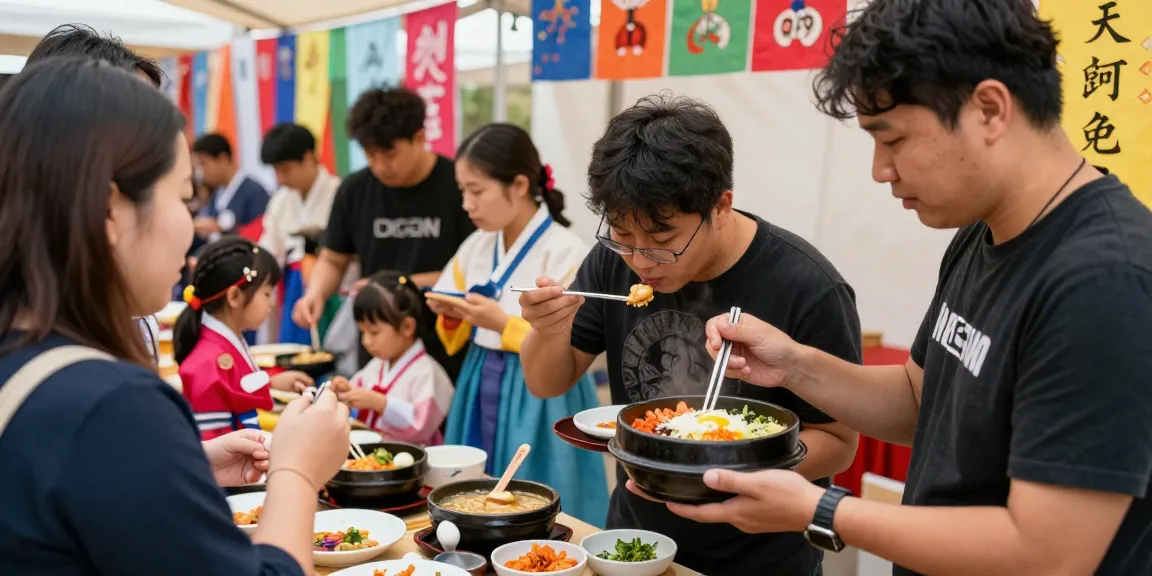 The vibrant cultural scene at NAGA2000, showcasing Asian cuisines and community engagement at an outdoor festival.