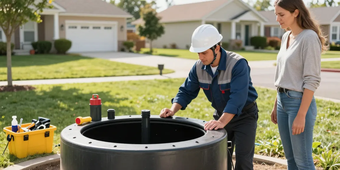 Septic pumping by trusted local professional contractor near community.