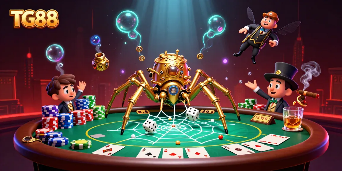 Spin the reels and join TG88 for a thrilling gaming adventure with steampunk characters!