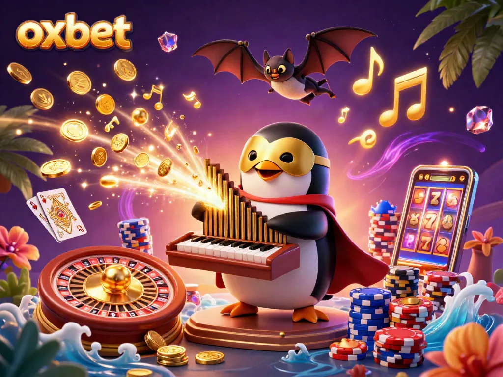 Experience the excitement of oxbet with thrilling casino games and vibrant illustrations.