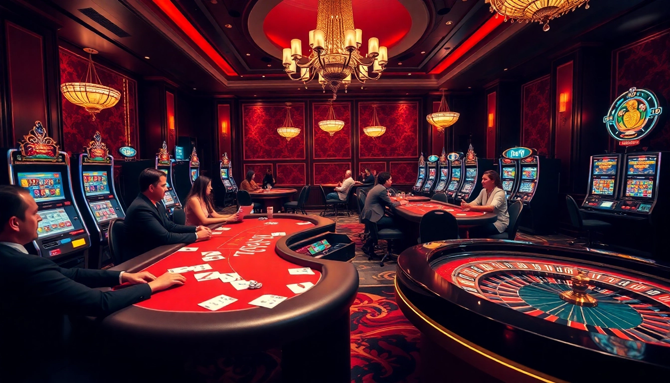 Experience the excitement of 789club with vibrant casino tables and engaging games.