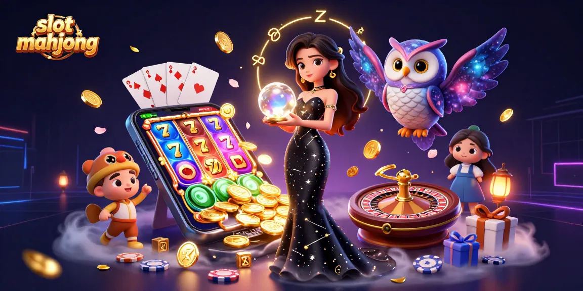 Experience thrilling slot mahjong action with vibrant game visuals and engaging characters.