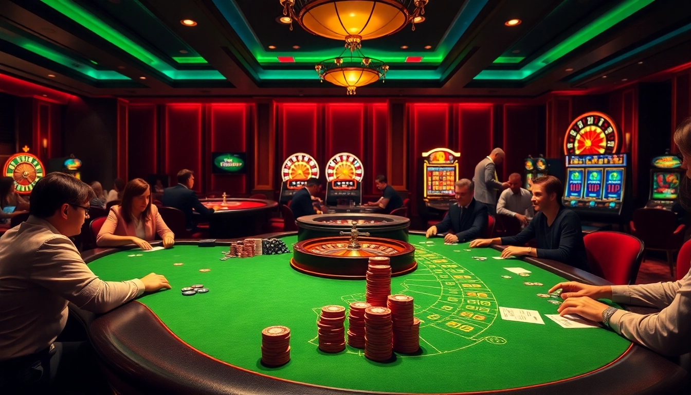 Experience excitement at https://rr88.se.net/ with intense poker action at a luxurious casino table.