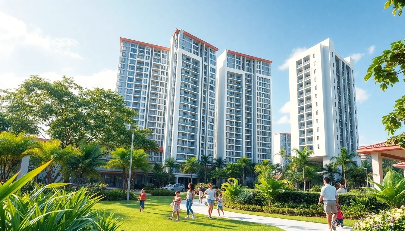Discover modern amenities of tampines ec executive condominiums surrounded by lush landscapes.