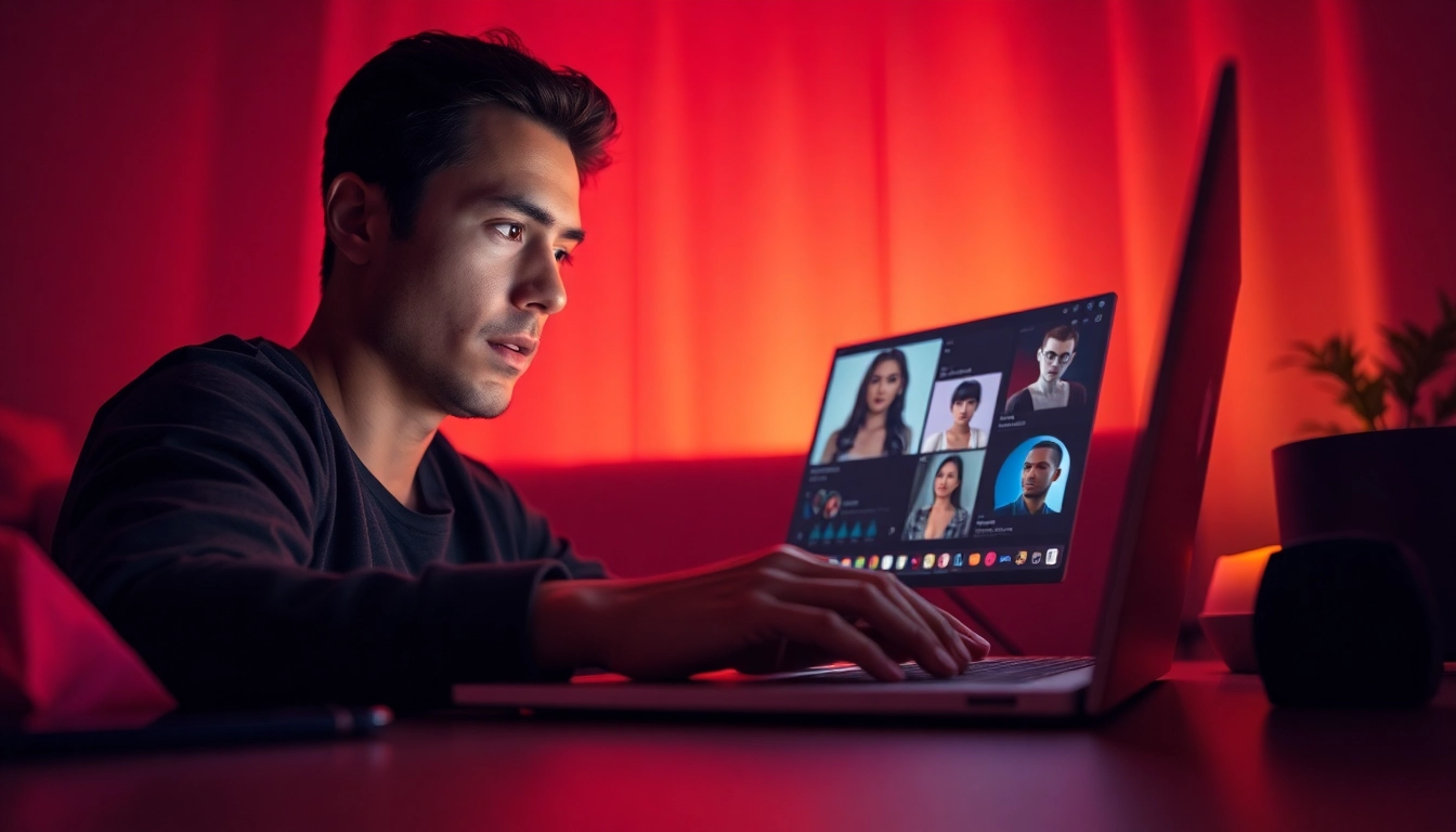 Exciting AI porn chat experience with engaging visuals and intimate interactions.