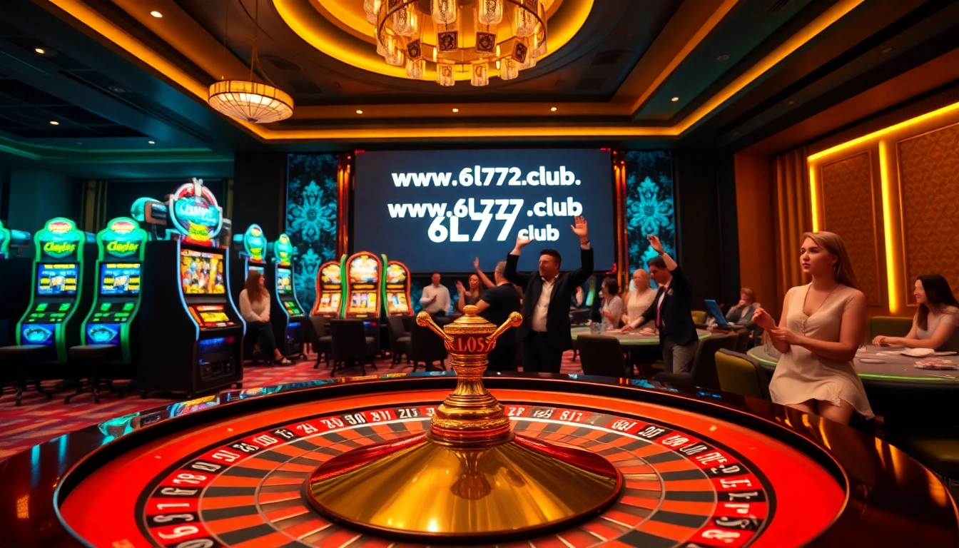 Experience the thrill of gaming at https://www.6l777.club/ with an exciting casino atmosphere full of action.