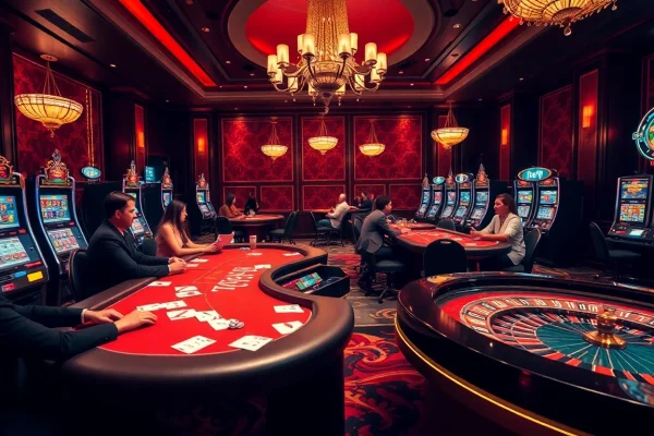 Experience the excitement of 789club with vibrant casino tables and engaging games.