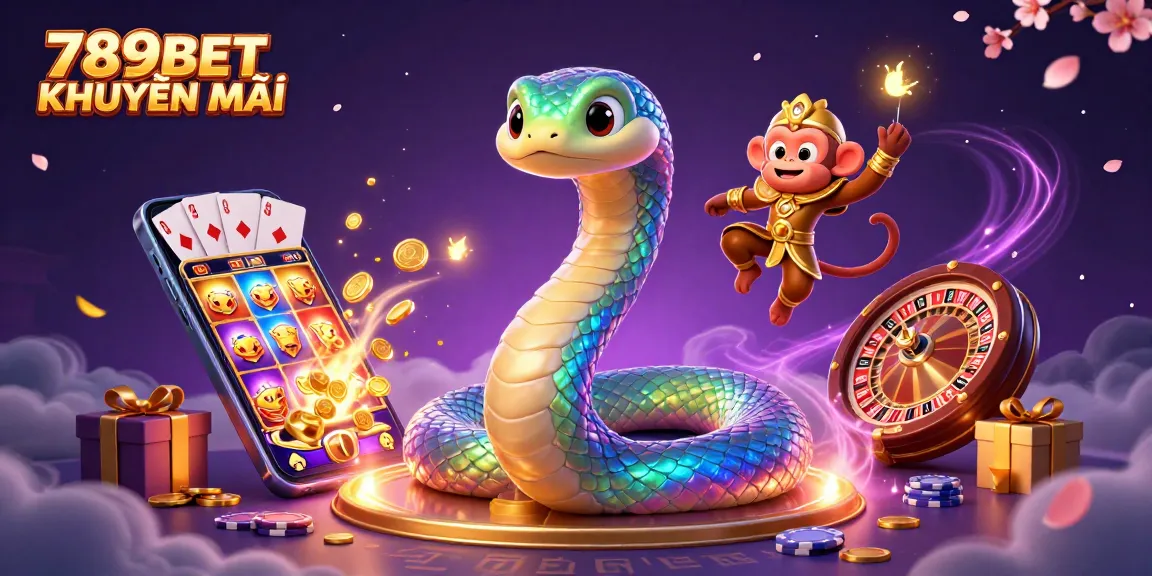Experience thrilling wins with 789BET KHUYẾN MÃI offers and vibrant casino themed elements.