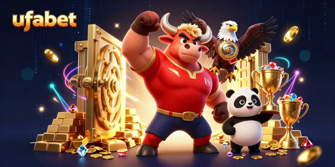 Experience winning thrills with ufabet betting featuring vibrant characters and dazzling casino elements.