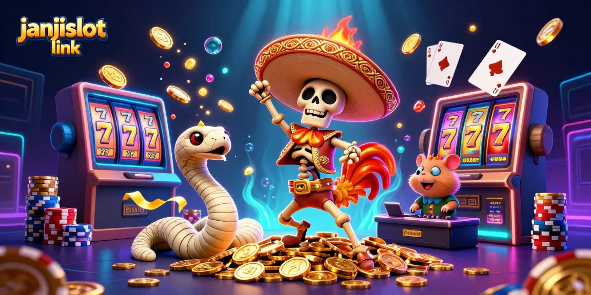 Experience thrilling wins with janjislot link featuring vibrant 3D casino characters and exciting slot games.