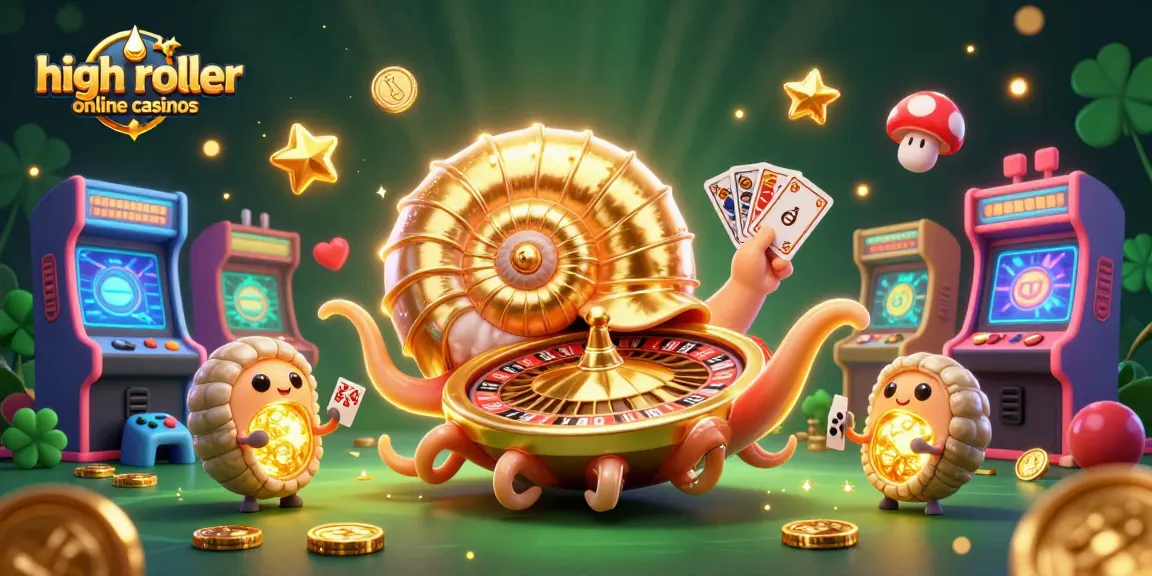 Experience high roller online casinos with dynamic characters in a vibrant casino environment.
